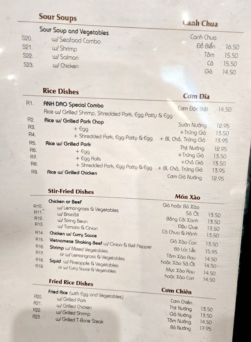 Menu Pho Anh Dao-2
